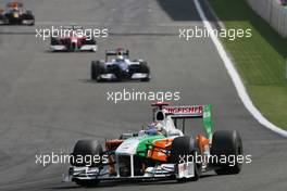 30.08.2009 Francorchamps, Belgium,  Adrian Sutil (GER), Force India F1 Team  - Formula 1 World Championship, Rd 12, Belgian Grand Prix, Sunday Race