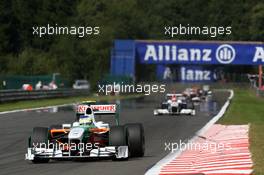 30.08.2009 Francorchamps, Belgium,  Giancarlo Fisichella (ITA), Force India F1 Team - Formula 1 World Championship, Rd 12, Belgian Grand Prix, Sunday Race