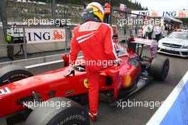 30.08.2009 Francorchamps, Belgium,  Luca Badoer (ITA), Scuderia Ferrari  - Formula 1 World Championship, Rd 12, Belgian Grand Prix, Sunday Race