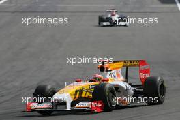 30.08.2009 Francorchamps, Belgium,  Fernando Alonso (ESP), Renault F1 Team  - Formula 1 World Championship, Rd 12, Belgian Grand Prix, Sunday Race