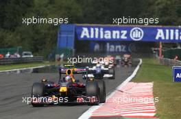 30.08.2009 Francorchamps, Belgium,  Robert Kubica (POL),  BMW Sauber F1 Team - Formula 1 World Championship, Rd 12, Belgian Grand Prix, Sunday Race