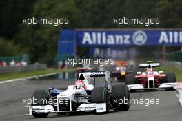 30.08.2009 Francorchamps, Belgium,  Robert Kubica (POL),  BMW Sauber F1 Team - Formula 1 World Championship, Rd 12, Belgian Grand Prix, Sunday Race