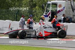 30.08.2009 Francorchamps, Belgium,  Lewis Hamilton (GBR), McLaren Mercedes - Formula 1 World Championship, Rd 12, Belgian Grand Prix, Sunday Race