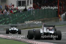 30.08.2009 Francorchamps, Belgium,  Robert Kubica (POL), BMW Sauber F1 Team  - Formula 1 World Championship, Rd 12, Belgian Grand Prix, Sunday Race