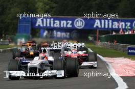30.08.2009 Francorchamps, Belgium,  Robert Kubica (POL), BMW Sauber F1 Team, F1.09 - Formula 1 World Championship, Rd 12, Belgian Grand Prix, Sunday Race