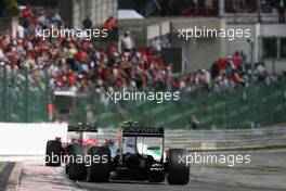 30.08.2009 Francorchamps, Belgium,  Giancarlo Fisichella (ITA), Force India F1 Team  - Formula 1 World Championship, Rd 12, Belgian Grand Prix, Sunday Race