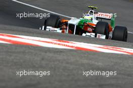 29.08.2009 Francorchamps, Belgium,  Giancarlo Fisichella (ITA), Force India F1 Team, VJM-02 - Formula 1 World Championship, Rd 12, Belgian Grand Prix, Saturday Practice