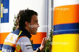 29.08.2009 Francorchamps, Belgium,  Fernando Alonso (ESP), Renault F1 Team  - Formula 1 World Championship, Rd 12, Belgian Grand Prix, Saturday