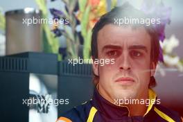 29.08.2009 Francorchamps, Belgium,  Fernando Alonso (ESP), Renault F1 Team - Formula 1 World Championship, Rd 12, Belgian Grand Prix, Saturday