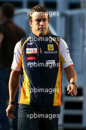 29.08.2009 Francorchamps, Belgium,  Fernando Alonso (ESP), Renault F1 Team  - Formula 1 World Championship, Rd 12, Belgian Grand Prix, Saturday