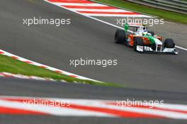 29.08.2009 Francorchamps, Belgium,  Giancarlo Fisichella (ITA), Force India F1 Team, VJM-02 - Formula 1 World Championship, Rd 12, Belgian Grand Prix, Saturday Practice