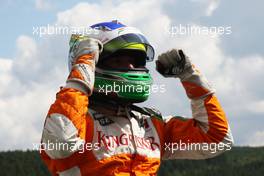 29.08.2009 Francorchamps, Belgium,  Giancarlo Fisichella (ITA), Force India F1 Team - Formula 1 World Championship, Rd 12, Belgian Grand Prix, Saturday Qualifying