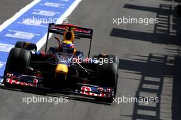 29.08.2009 Francorchamps, Belgium,  Mark Webber (AUS), Red Bull Racing - Formula 1 World Championship, Rd 12, Belgian Grand Prix, Saturday Qualifying