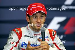 29.08.2009 Francorchamps, Belgium,  Jarno Trulli (ITA), Toyota Racing- Formula 1 World Championship, Rd 12, Belgian Grand Prix, Saturday Press Conference