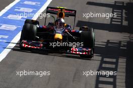 29.08.2009 Francorchamps, Belgium,  Sebastian Vettel (GER), Red Bull Racing - Formula 1 World Championship, Rd 12, Belgian Grand Prix, Saturday Qualifying