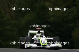 29.08.2009 Francorchamps, Belgium,  Jenson Button (GBR), Brawn GP  - Formula 1 World Championship, Rd 12, Belgian Grand Prix, Saturday Practice
