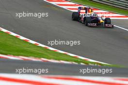 29.08.2009 Francorchamps, Belgium,  Mark Webber (AUS), Red Bull Racing, RB5 - Formula 1 World Championship, Rd 12, Belgian Grand Prix, Saturday Practice