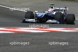 29.08.2009 Francorchamps, Belgium,  Kazuki Nakajima (JPN), Williams F1 Team, FW31 - Formula 1 World Championship, Rd 12, Belgian Grand Prix, Saturday Practice