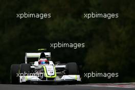 29.08.2009 Francorchamps, Belgium,  Rubens Barrichello (BRA), Brawn GP  - Formula 1 World Championship, Rd 12, Belgian Grand Prix, Saturday Practice