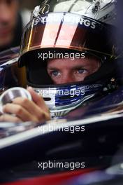 29.08.2009 Francorchamps, Belgium,  Sebastian Vettel (GER), Red Bull Racing - Formula 1 World Championship, Rd 12, Belgian Grand Prix, Saturday Practice