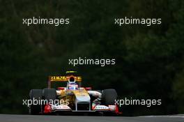 29.08.2009 Francorchamps, Belgium,  Romain Grosjean (FRA) , Renault F1 Team  - Formula 1 World Championship, Rd 12, Belgian Grand Prix, Saturday Practice