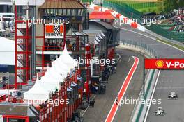 29.08.2009 Francorchamps, Belgium,  Jenson Button (GBR), BrawnGP, BGP001- Formula 1 World Championship, Rd 12, Belgian Grand Prix, Saturday Practice