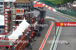 29.08.2009 Francorchamps, Belgium,  Jarno Trulli (ITA), Toyota Racing, TF109 - Formula 1 World Championship, Rd 12, Belgian Grand Prix, Saturday Practice