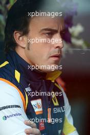 29.08.2009 Francorchamps, Belgium,  Fernando Alonso (ESP), Renault F1 Team - Formula 1 World Championship, Rd 12, Belgian Grand Prix, Saturday