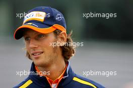 30.08.2009 Francorchamps, Belgium,  Romain Grosjean (FRA) , Renault F1 Team  - Formula 1 World Championship, Rd 12, Belgian Grand Prix, Sunday