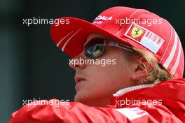 30.08.2009 Francorchamps, Belgium,  Kimi Raikkonen (FIN), Räikkönen, Scuderia Ferrari  - Formula 1 World Championship, Rd 12, Belgian Grand Prix, Sunday