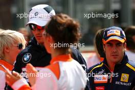 30.08.2009 Francorchamps, Belgium,  Fernando Alonso (ESP), Renault F1 Team  - Formula 1 World Championship, Rd 12, Belgian Grand Prix, Sunday