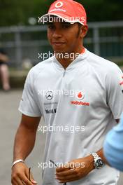 27.08.2009 Francorchamps, Belgium,  Lewis Hamilton (GBR), McLaren Mercedes - Formula 1 World Championship, Rd 12, Belgian Grand Prix, Thursday