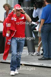 27.08.2009 Francorchamps, Belgium,  Luca Badoer (ITA), Scuderia Ferrari  - Formula 1 World Championship, Rd 12, Belgian Grand Prix, Thursday