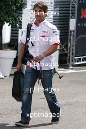 27.08.2009 Francorchamps, Belgium,  Timo Glock (GER), Toyota F1 Team  - Formula 1 World Championship, Rd 12, Belgian Grand Prix, Thursday