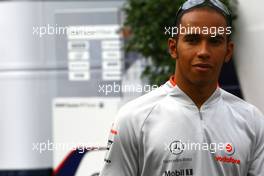 27.08.2009 Francorchamps, Belgium,  Lewis Hamilton (GBR), McLaren Mercedes - Formula 1 World Championship, Rd 12, Belgian Grand Prix, Thursday