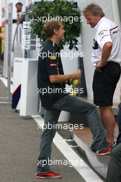 27.08.2009 Francorchamps, Belgium,  Sebastian Vettel (GER), Red Bull Racing - Formula 1 World Championship, Rd 12, Belgian Grand Prix, Thursday