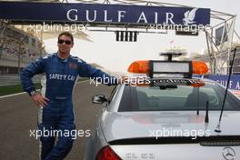 26.04.2009 Manama, Bahrain,  Bernd Maylander (GER, Mayländer), FIA F1 & GP2 safety car driver - Formula 1 World Championship, Rd 4, Bahrain Grand Prix, Sunday Pre-Race Grid