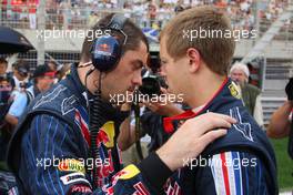 26.04.2009 Manama, Bahrain,  Sebastian Vettel (GER), Red Bull Racing - Formula 1 World Championship, Rd 4, Bahrain Grand Prix, Sunday Pre-Race Grid