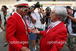 26.04.2009 Manama, Bahrain,  Bernie Ecclestone (GBR), President and CEO of Formula One Management - Formula 1 World Championship, Rd 4, Bahrain Grand Prix, Sunday Pre-Race Grid