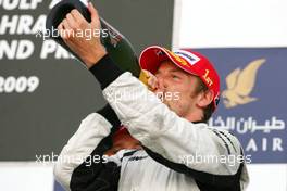 26.04.2009 Manama, Bahrain,  Jarno Trulli (ITA), Toyota F1 Team  - Formula 1 World Championship, Rd 4, Bahrain Grand Prix, Sunday Podium
