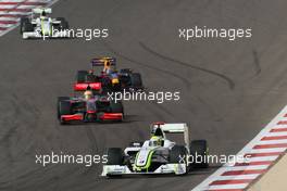 26.04.2009 Manama, Bahrain,  Jenson Button (GBR), Brawn GP, BGP001, BGP 001 - Formula 1 World Championship, Rd 4, Bahrain Grand Prix, Sunday Race