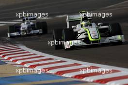 26.04.2009 Manama, Bahrain,  Rubens Barrichello (BRA), Brawn GP, BGP001, BGP 001 - Formula 1 World Championship, Rd 4, Bahrain Grand Prix, Sunday Race