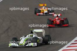 26.04.2009 Manama, Bahrain,  Rubens Barrichello (BRA), Brawn GP, BGP001, BGP 001 - Formula 1 World Championship, Rd 4, Bahrain Grand Prix, Sunday Race