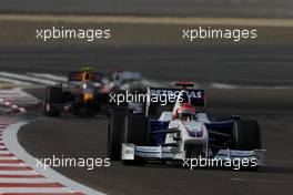 26.04.2009 Manama, Bahrain,  Robert Kubica (POL), BMW Sauber F1 Team, F1.09 - Formula 1 World Championship, Rd 4, Bahrain Grand Prix, Sunday Race