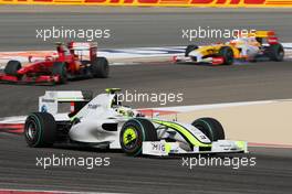 26.04.2009 Manama, Bahrain,  Rubens Barrichello (BRA), Brawn GP, BGP001, BGP 001 - Formula 1 World Championship, Rd 4, Bahrain Grand Prix, Sunday Race