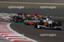 26.04.2009 Manama, Bahrain,  Giancarlo Fisichella (ITA), Force India F1 Team, VJM-02, VJM02, VJM 02 - Formula 1 World Championship, Rd 4, Bahrain Grand Prix, Sunday Race