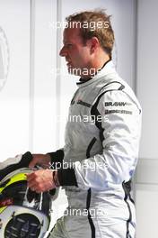 25.04.2009 Manama, Bahrain,  Rubens Barrichello (BRA), Brawn GP - Formula 1 World Championship, Rd 4, Bahrain Grand Prix, Saturday Qualifying