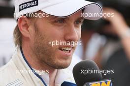 25.04.2009 Manama, Bahrain,  Nick Heidfeld (GER), BMW Sauber F1 Team - Formula 1 World Championship, Rd 4, Bahrain Grand Prix, Saturday Qualifying