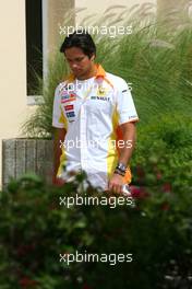 25.04.2009 Manama, Bahrain,  Nelson Piquet Jr (BRA), Renault F1 Team  - Formula 1 World Championship, Rd 4, Bahrain Grand Prix, Saturday