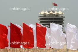 25.04.2009 Manama, Bahrain,  Flags - Formula 1 World Championship, Rd 4, Bahrain Grand Prix, Saturday